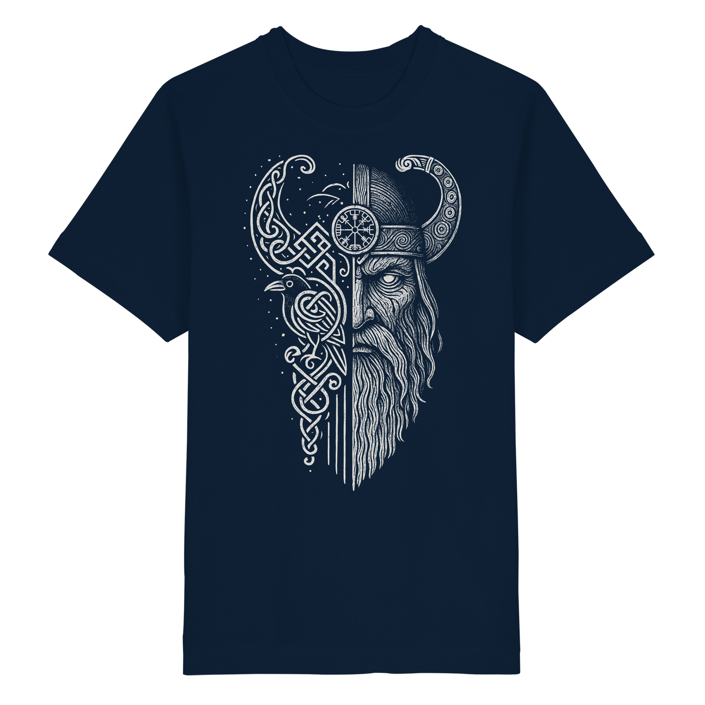 Odin und die Raben - Wikinger Oversized Organic T-Shirt