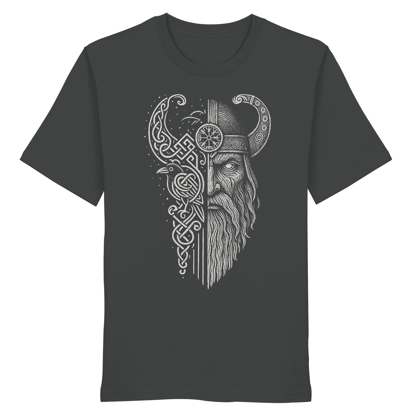 Odins Rabe Wikinger Organic T-Shirt