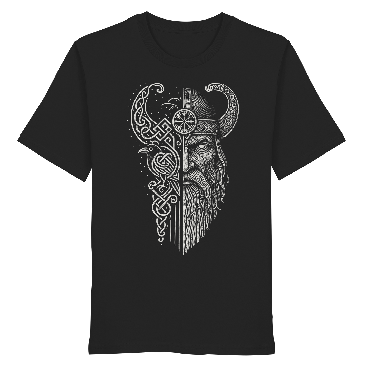 Odins Rabe Wikinger Organic T-Shirt