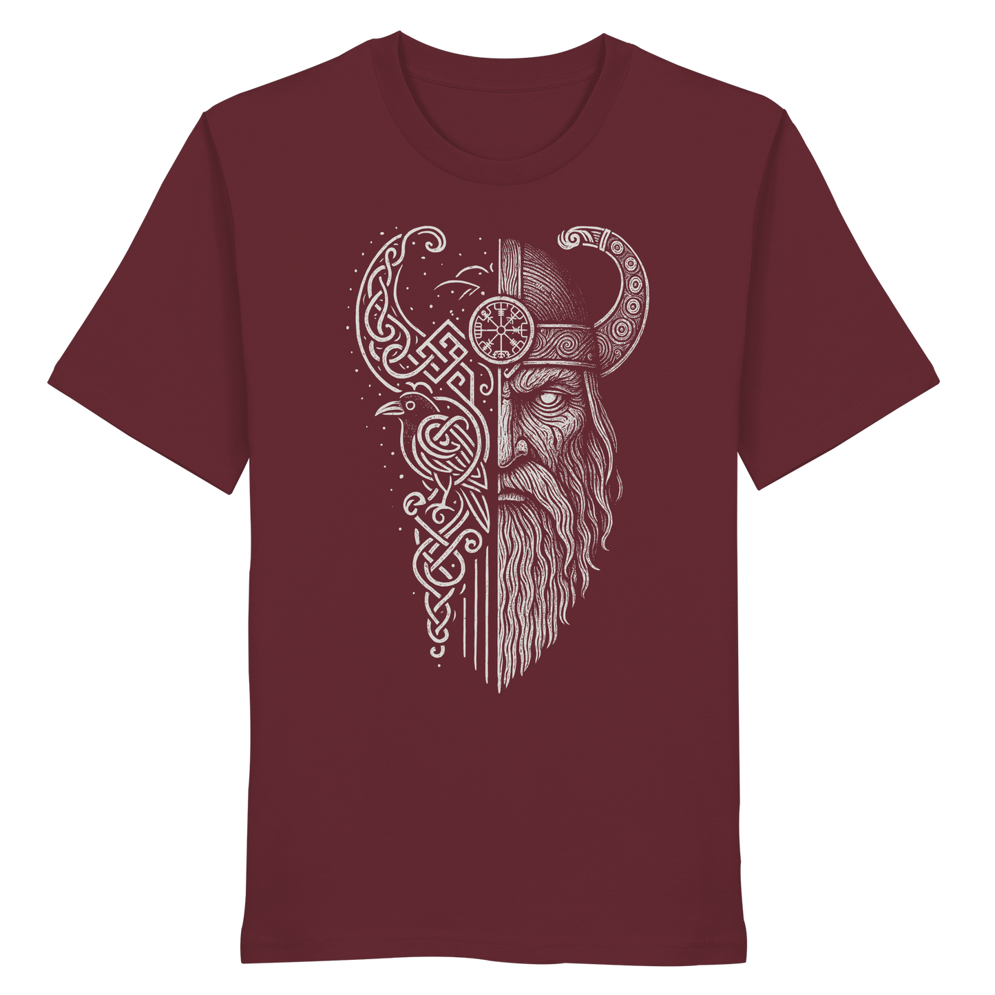 Odins Rabe Wikinger Organic T-Shirt