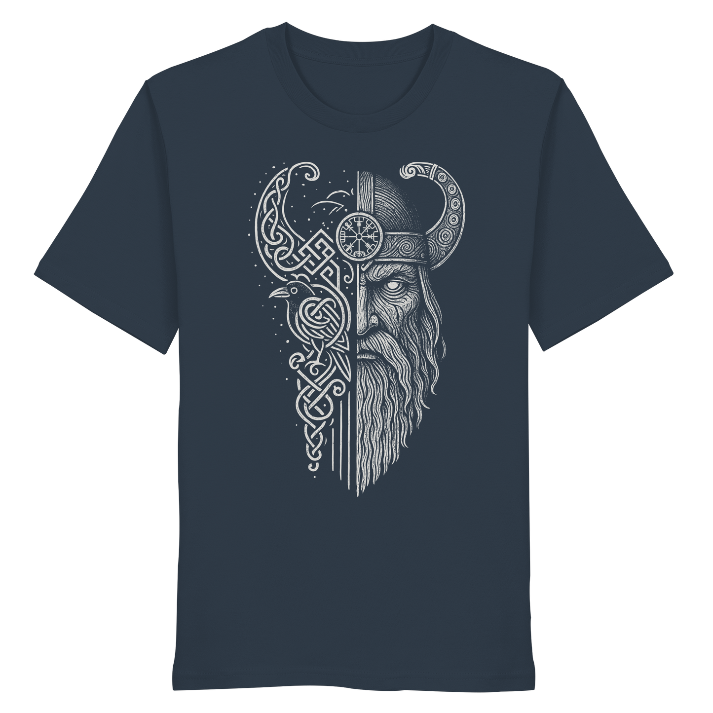 Odins Rabe Wikinger Organic T-Shirt