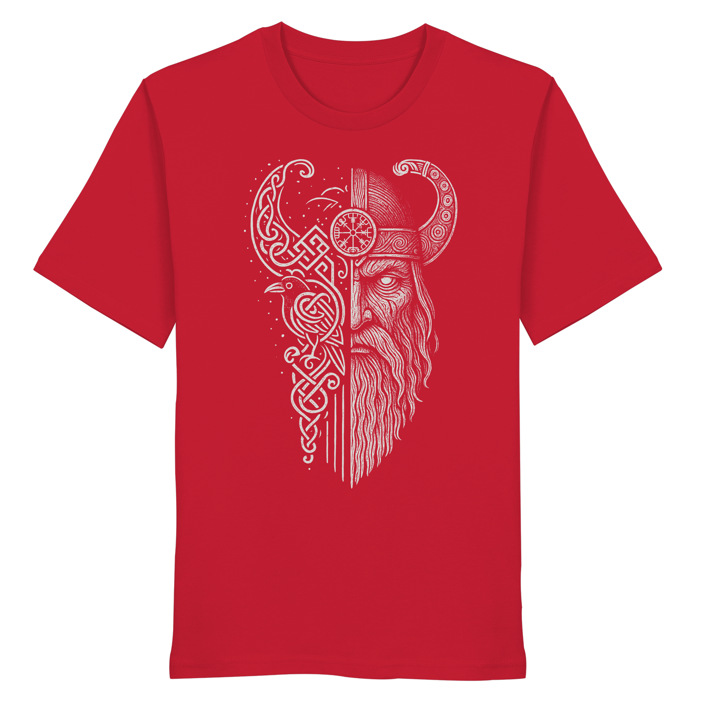 Odins Rabe Wikinger Organic T-Shirt