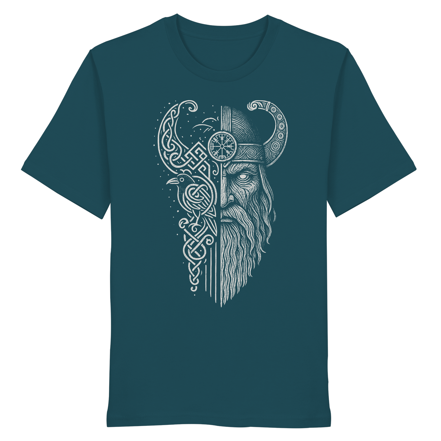 Odins Rabe Wikinger Organic T-Shirt