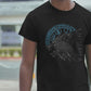 Walhalla Wolf Odins & Vegvisir T-shirt