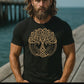 Raben Odins und Lebensbaum T-Shirt